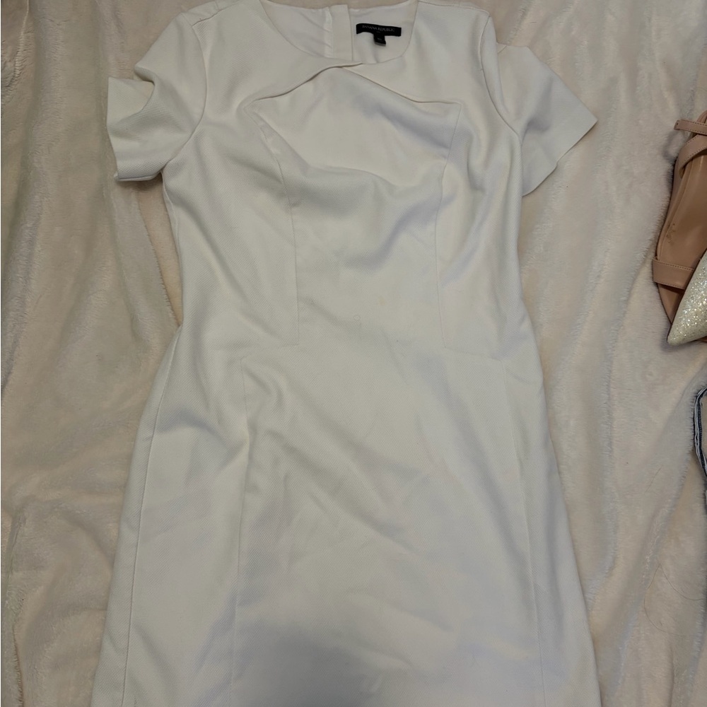 Banana Republic White formal dress